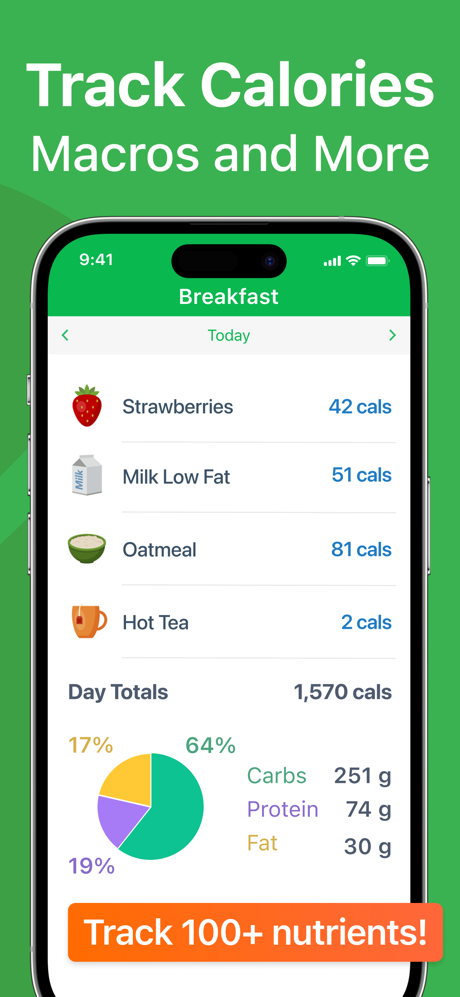 Calorie Counter PRO MyNetDiary screenshot 2