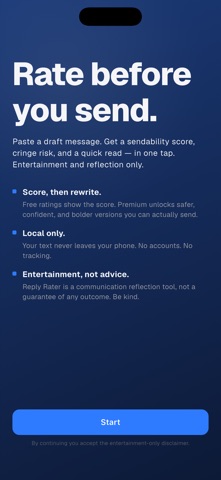 Reply Rater Screenshot 1 of 4