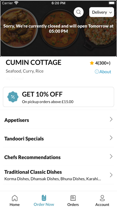 CUMIN COTTAGE Screenshot