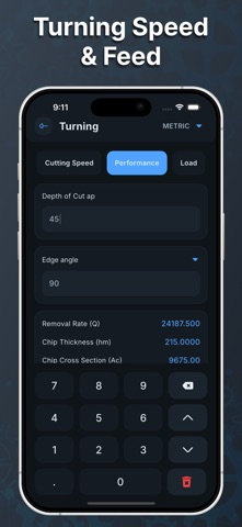 Machining Toolkit Calc Screenshot 3 of 6
