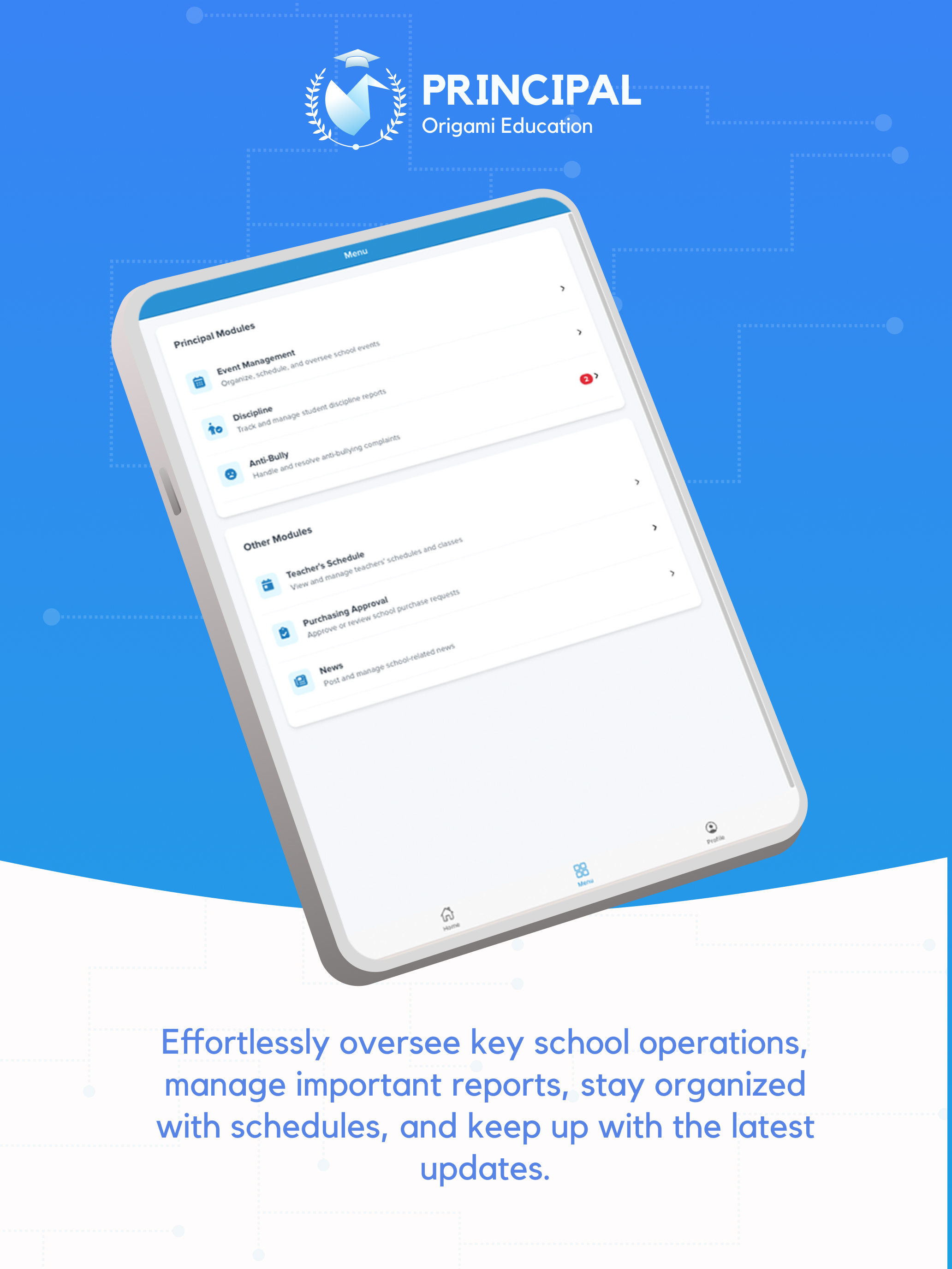 Origami Education - Principal
