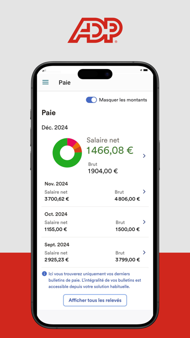 Screenshot #3 pour ADP Mobile Solutions