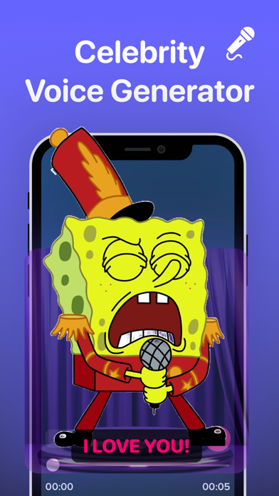 Fame: AI Voice Changer Famous Screenshot