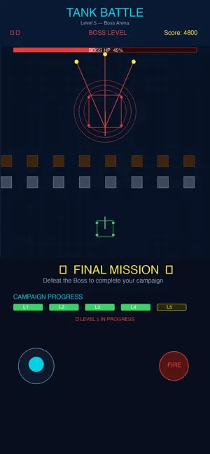 Tank Battle GPS screenshot 4