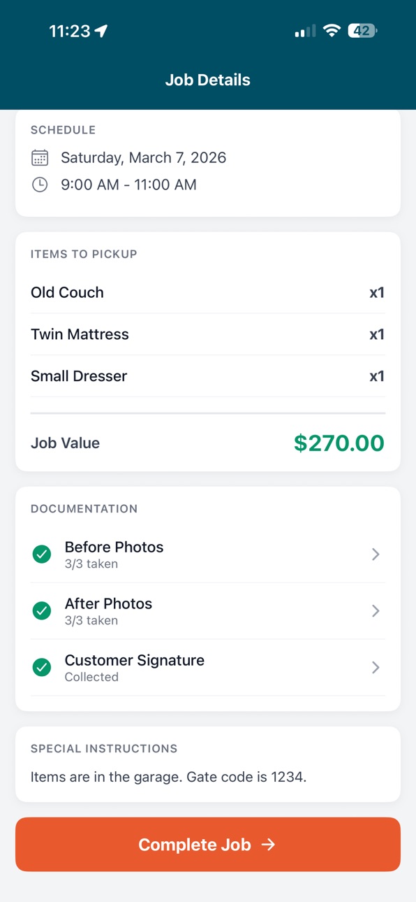 iPhone screenshot