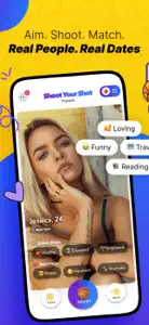 Shoot Your Shot® - Dating App screenshot #1 for iPhone