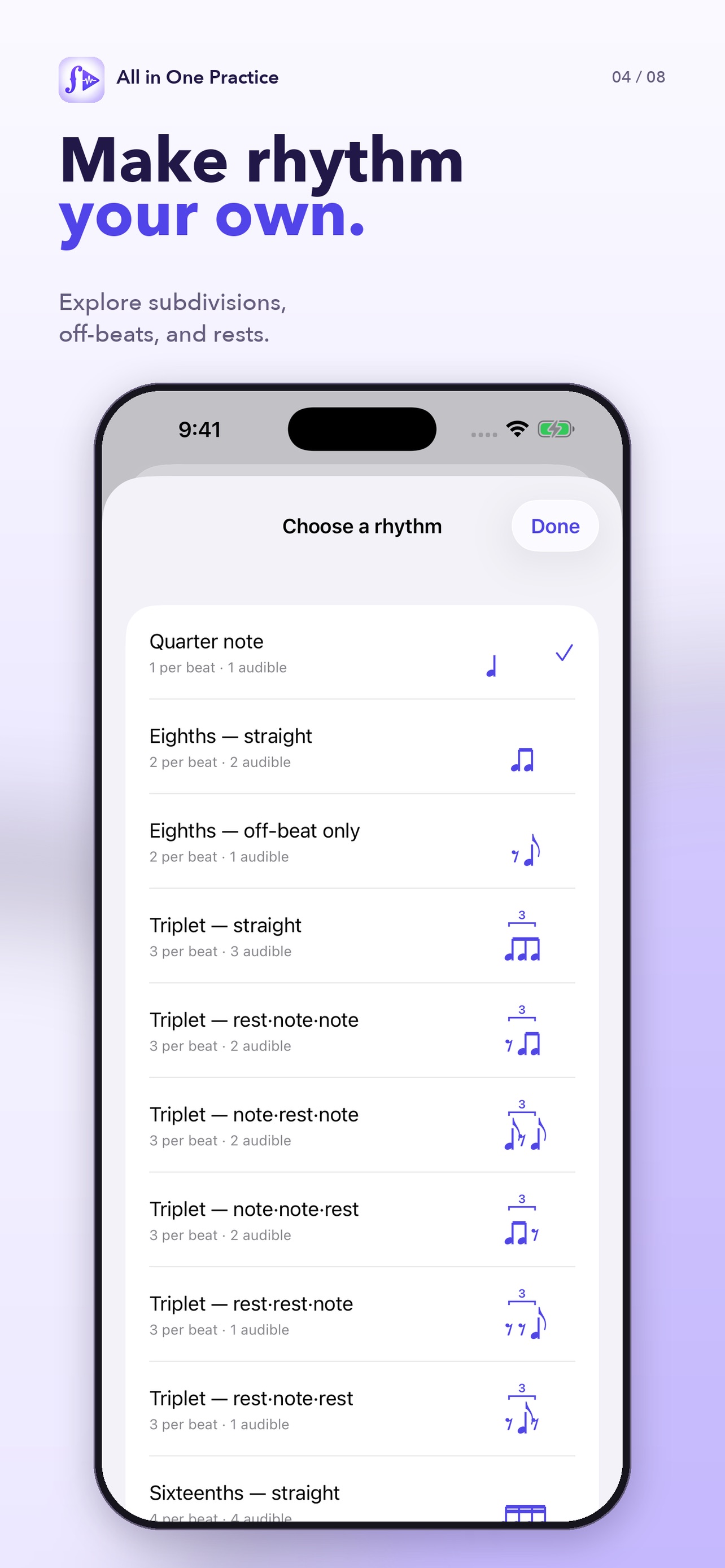 Screenshot 4 of All in One Practice