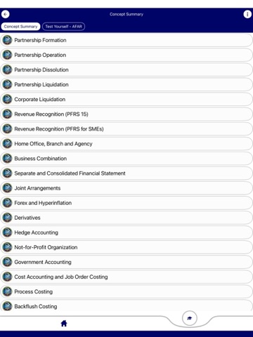 CPALE Reviewer iPad screenshot