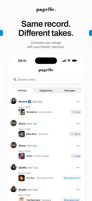 Pagelle screenshot 2