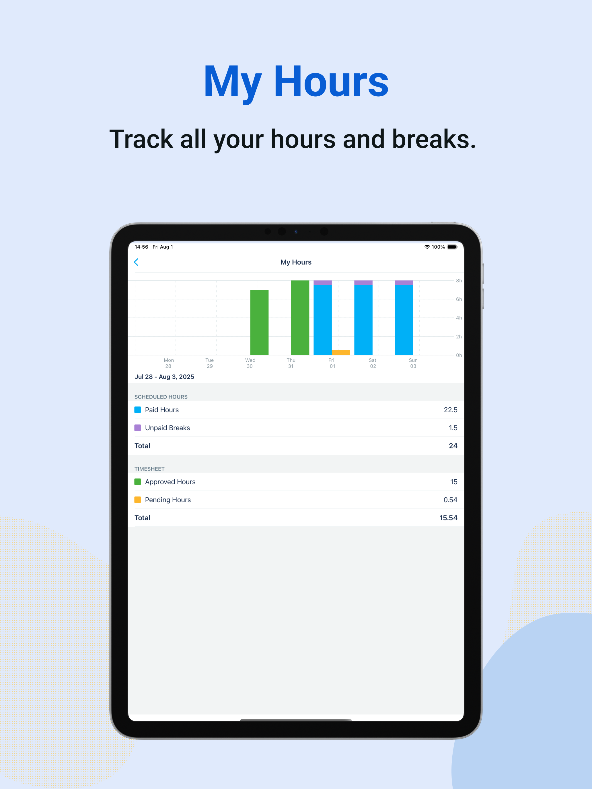 Humanity Schedule by TCP screenshot 9