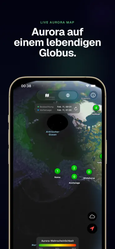 Aurora-Vorhersage screenshot 3 of 10