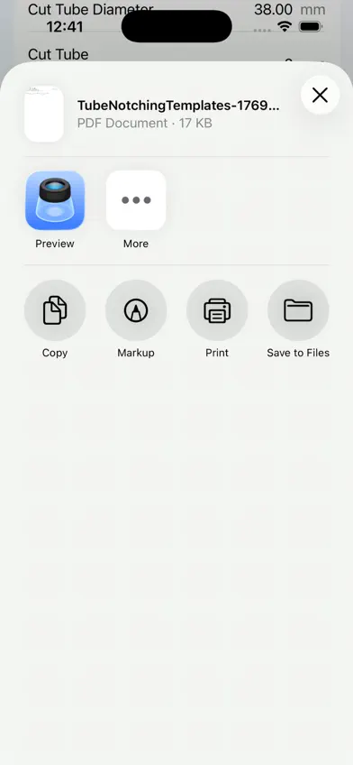 Tube Notching Templates screenshot 5