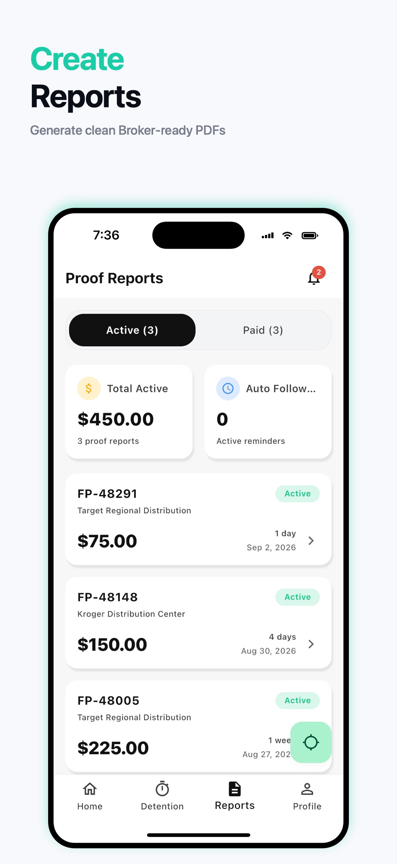 Screenshot 1 of FreightProof