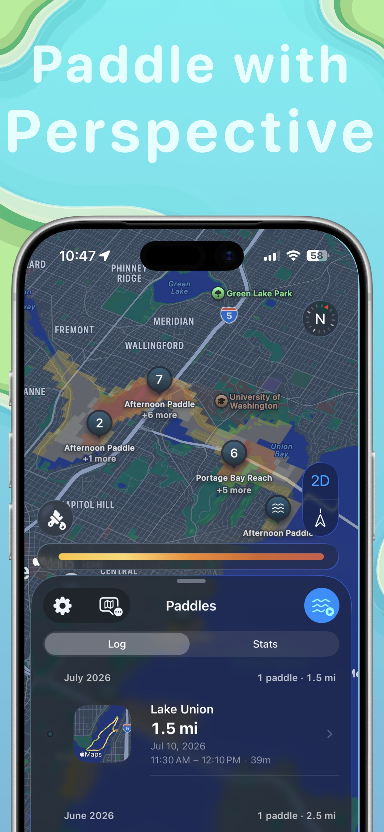 Oarsum: Paddle Tracker screenshot 1