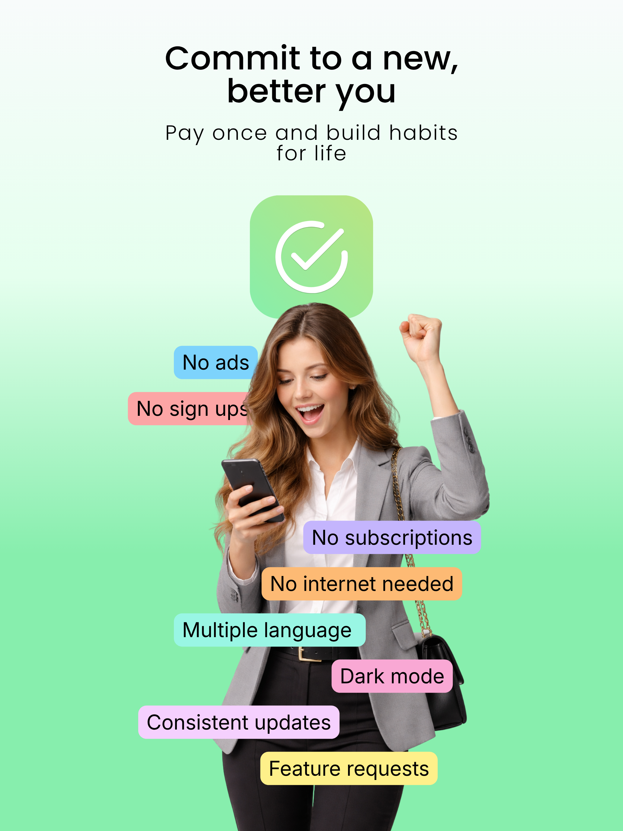 Habito: Habit Tracker Offline screenshot 14