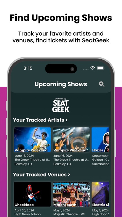 Groov: Rate and Share Concerts screenshot-3