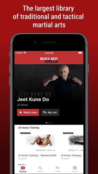 Black Belt Drills Screenshot