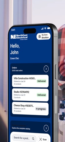 NorthEast Electrical-Spark App iPhone screenshot