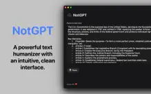 Humanize Text - NotGPT iPhone image 1