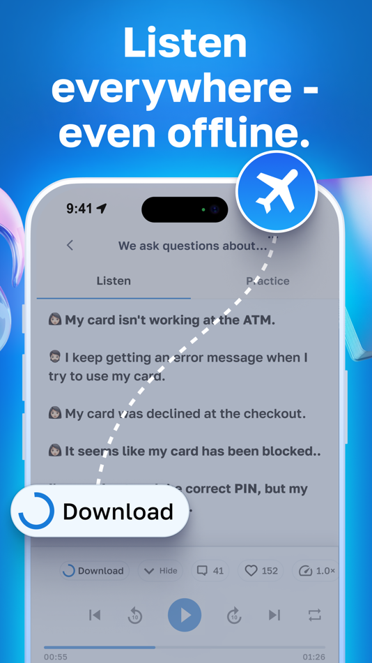#3. Lisn Learn Speak English Audio (iOS) 由: Maibax OU