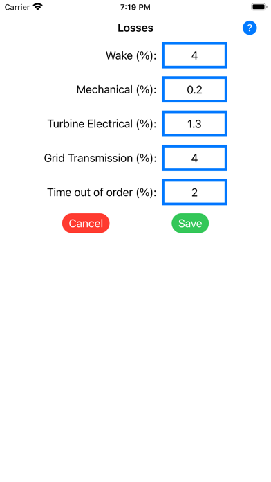 Screenshot #2 pour Wind Turbine Calculator