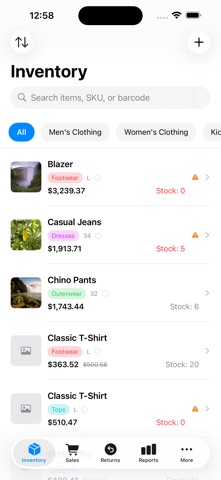 Vestry: Clothing Inventory Pro screenshot
