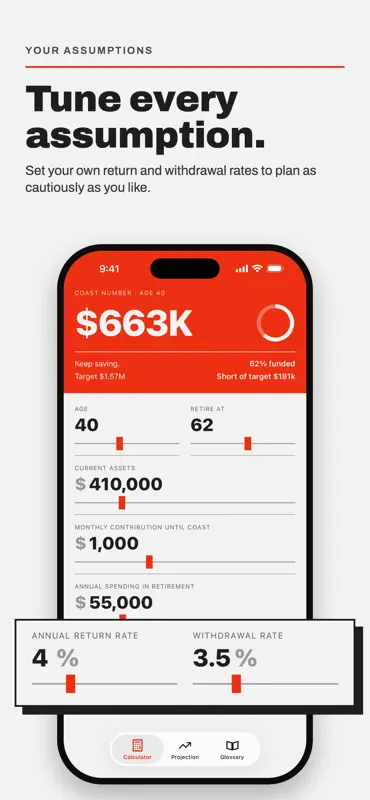 My Coast Fire Calculator screenshot 9 of 10