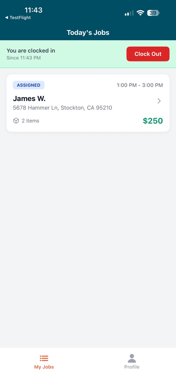 iPhone screenshot