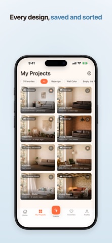 Mosaic: AI Interior Design iPhone screenshot
