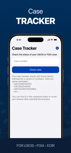 Case Tracker for USCISㅤ screenshot 1