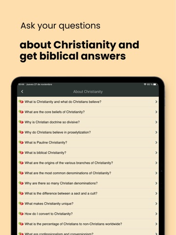 The Amplified Bible Offline iPad screenshot