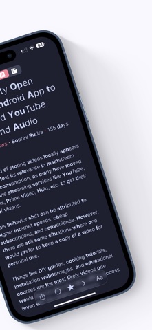 Blaze Feeds: Smart RSS Reader Screenshot 3 of 10