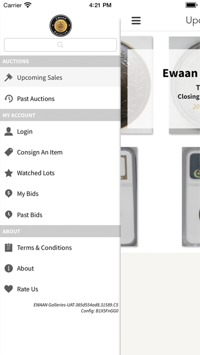 EWAAN Galleries iPhone screenshot 5 - Shopping app