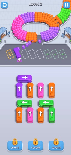 【Bus Fever! Car Jam Escape】のストアスクリーンショット 1