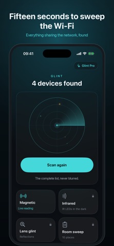 Glint: Spy Camera Detector Screenshot 2 of 6