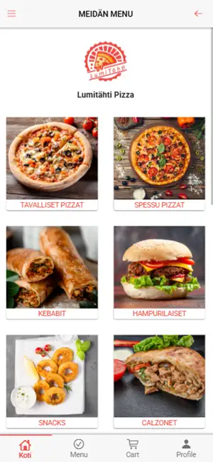 Lumitähti Pizza screenshot 1