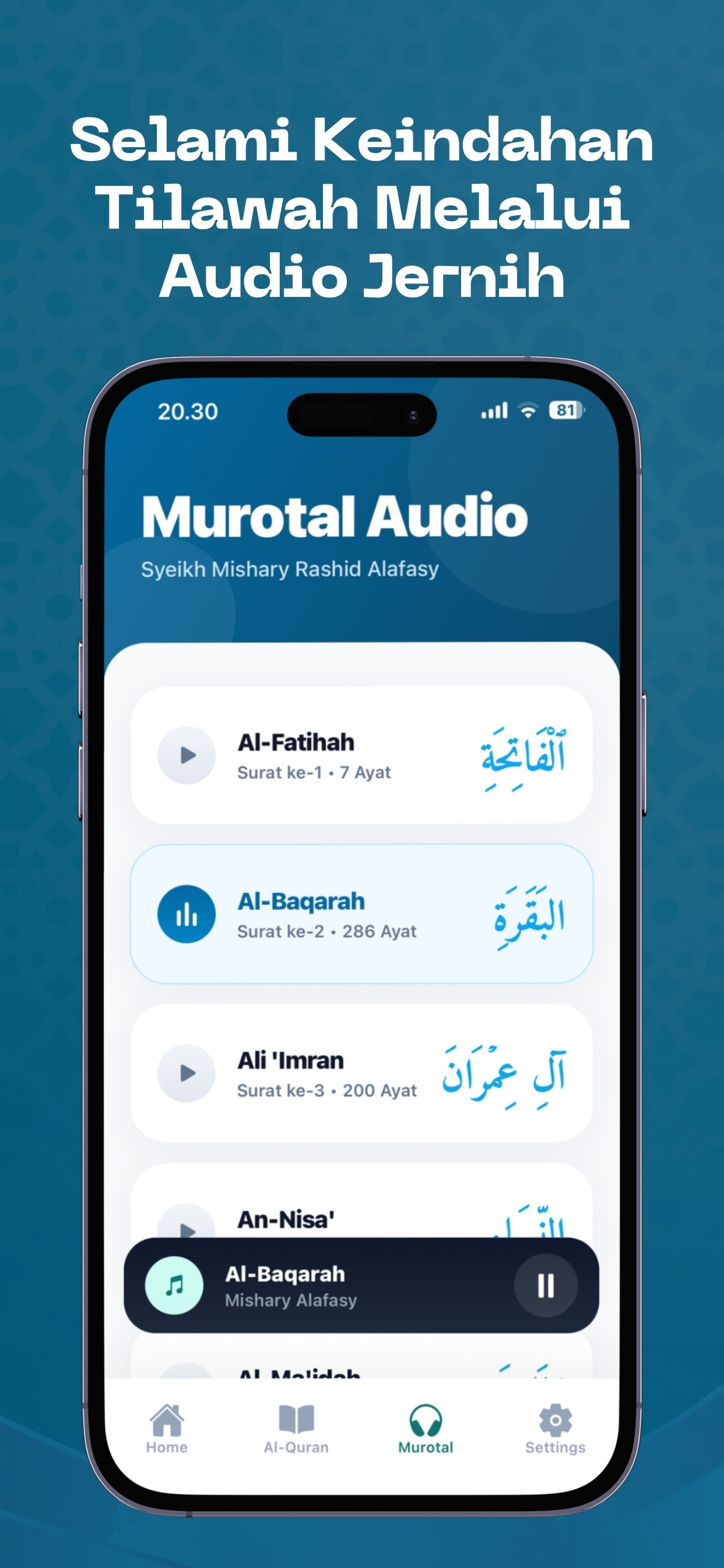 Tadarus: Quran, Adzan, Doa