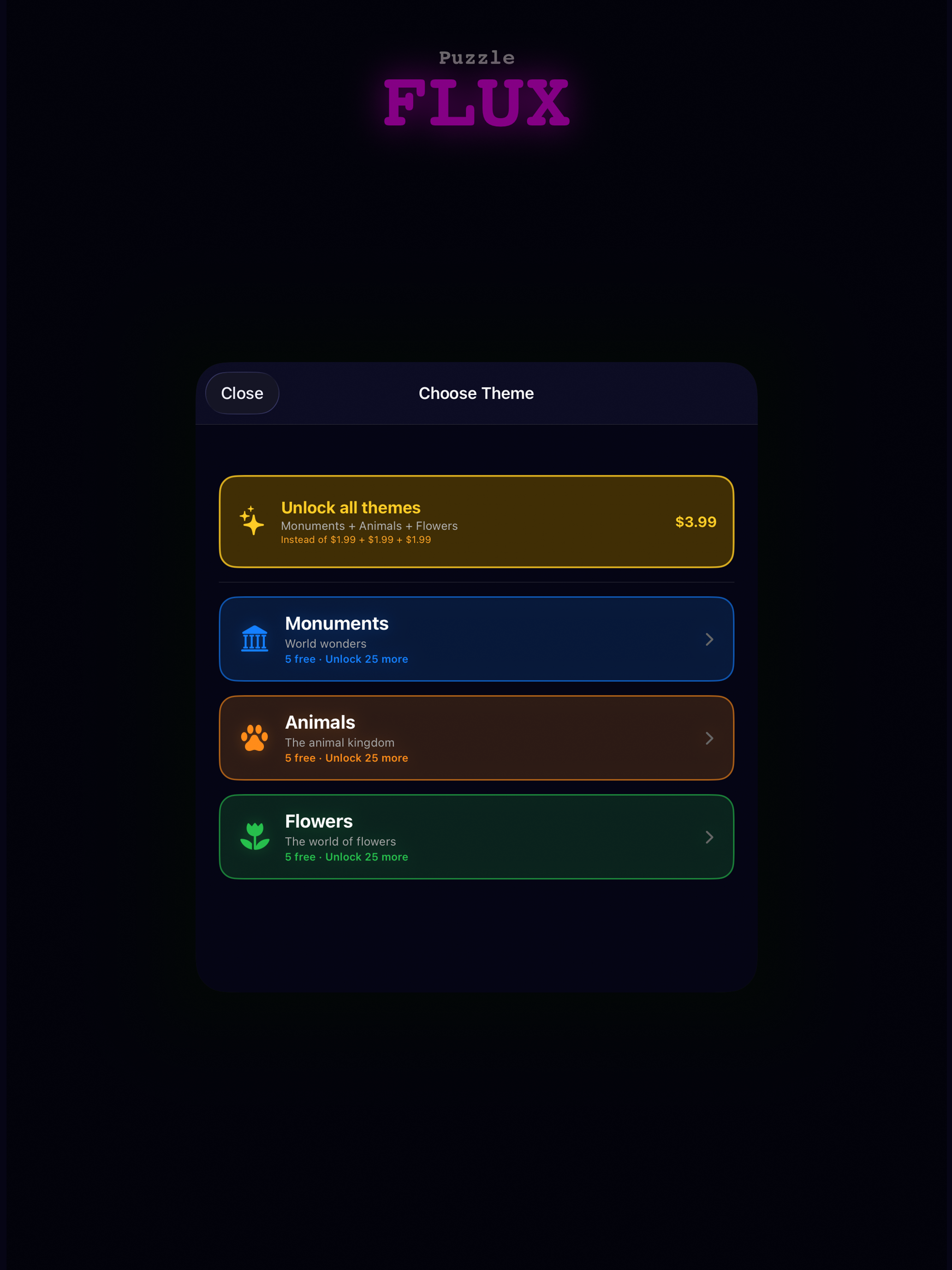Puzzle Flux: Photo Game screenshot 10