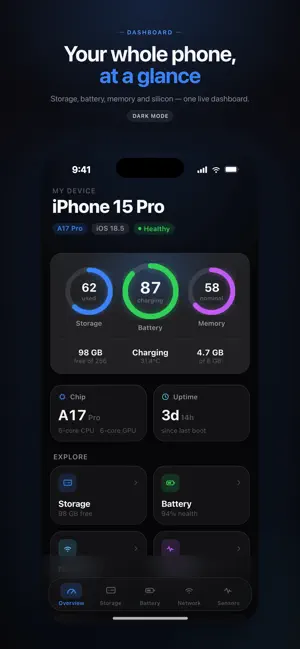 Device Info: Hardware & Specs screenshot 1