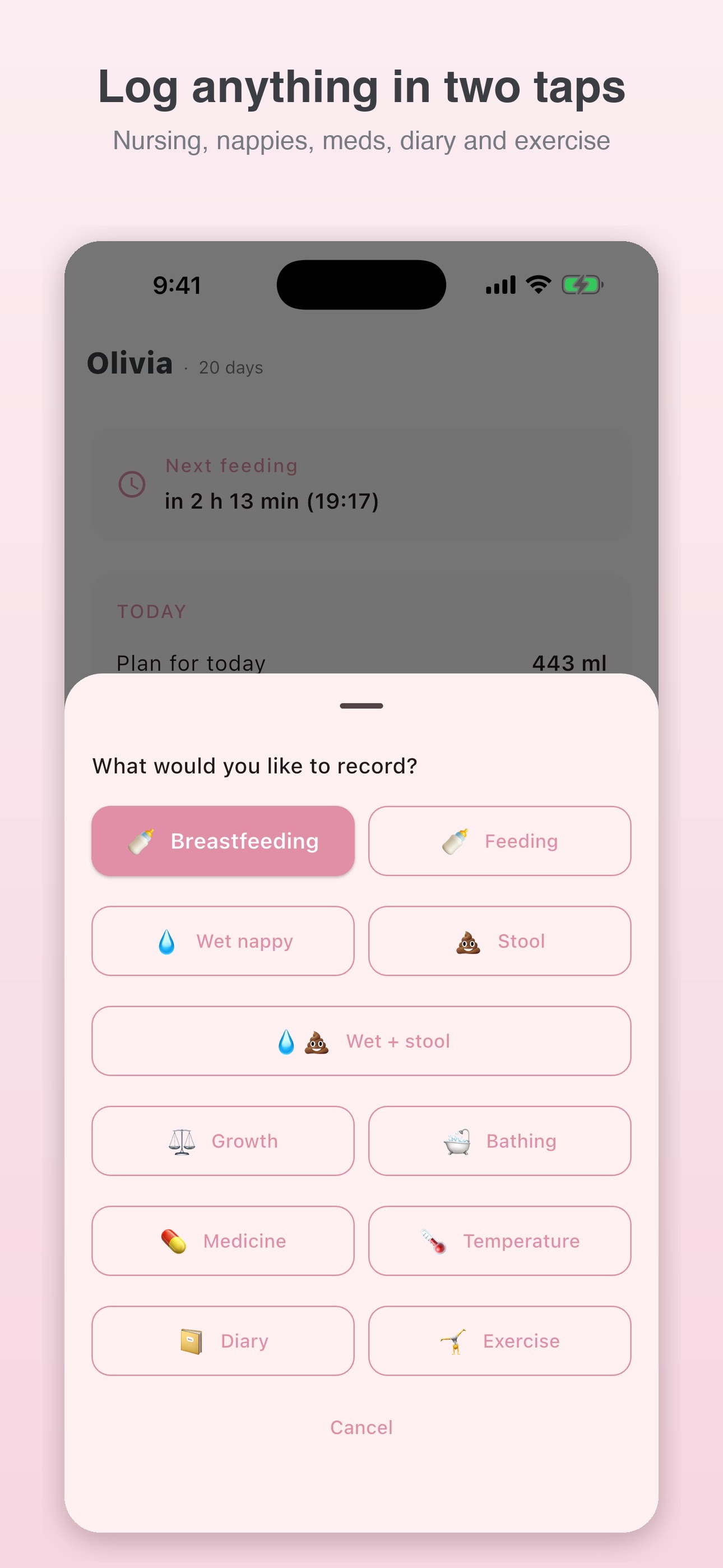 Screenshot 7 of MonuBaby – Nursing Scale Log