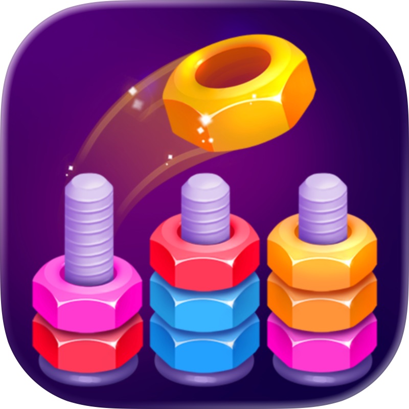 Nut Sort: Color Sorting Game screenshot 1