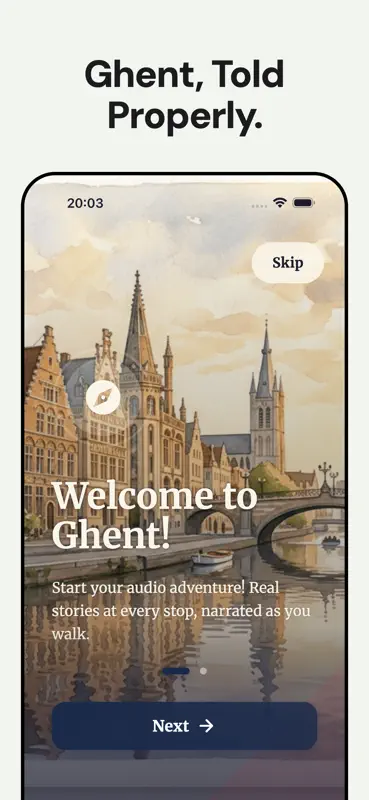 Ghent Audio Guide screenshot 1 of 5