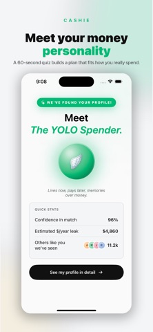 Cashie: Smart Budget Tracker screenshot