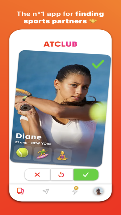 AtClub - Sports partners Screenshot