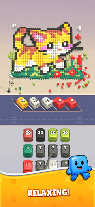 Pixel Break: Bus Sort Puzzle Screenshot 4 of 5