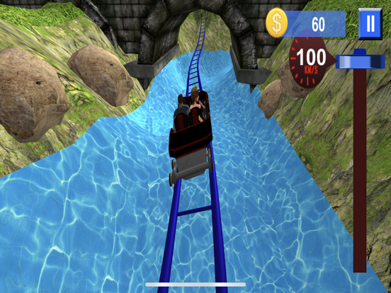 Screenshot #5 pour Roller Coaster Fun In Winter