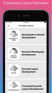 transition layouts iPhone Captures Décran 1