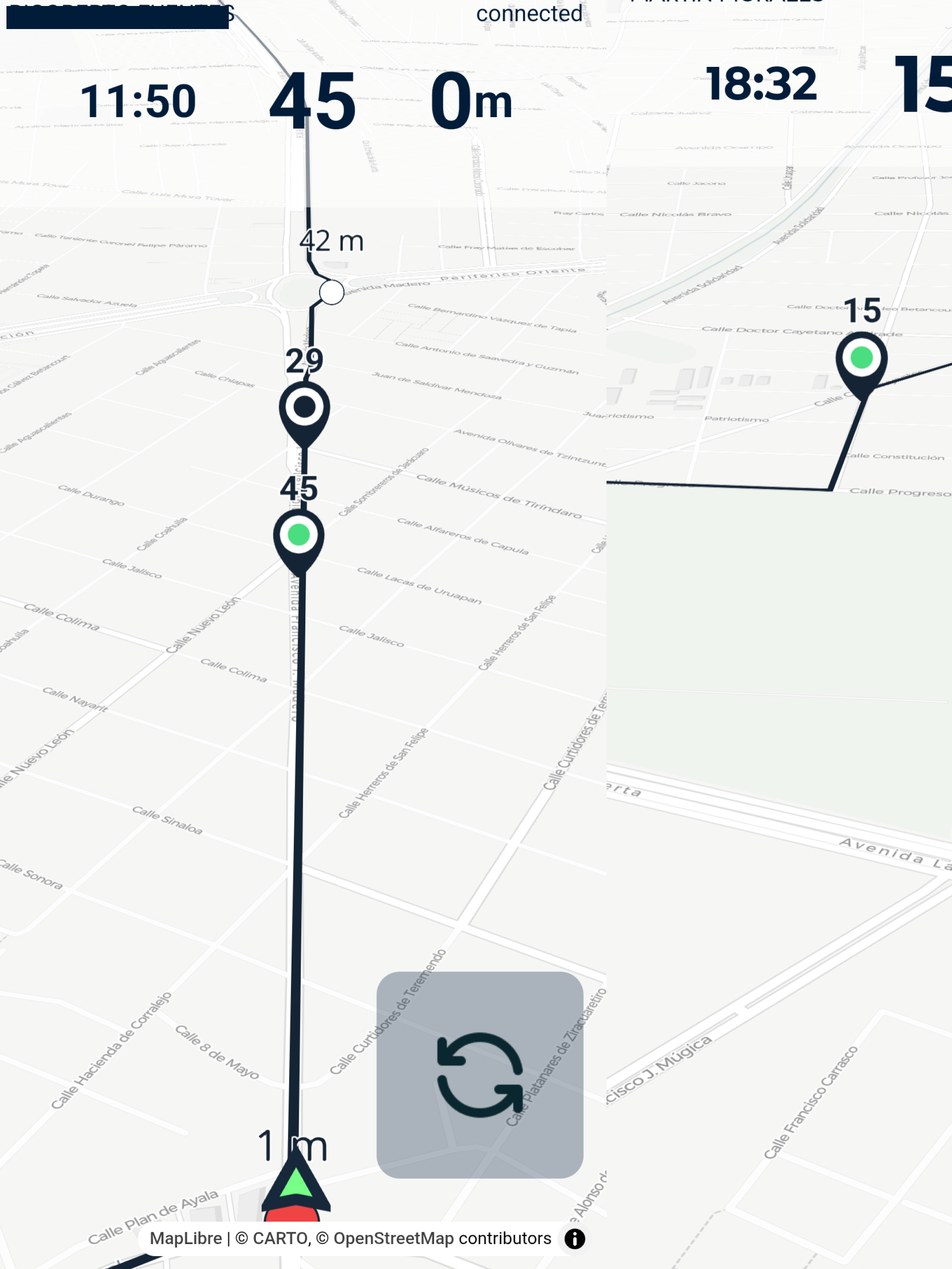 Caebes Copiloto Mapa screenshot 5