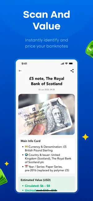 Banknote Identifier & Scanner screenshot 2