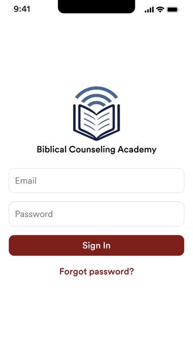 Screenshot #1 pour Biblical Counseling Academy